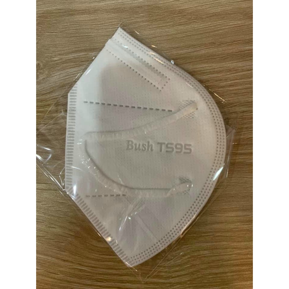 Thùng Khẩu trang y tế kháng khuẩn 5 lớp BUSH TS95 100 hộp/thùng