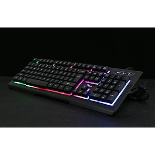 Bàn phím giả cơ X-TECH PK-55 chuyên game LED