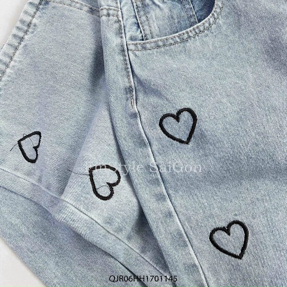 Quần Jeans Baggy Lưng Cao Ống Suông, Quần Jeans Baggy Nữ Ống Rộng, Quần Jeans Baggy Nữ Cạp Cao Ống Rộng