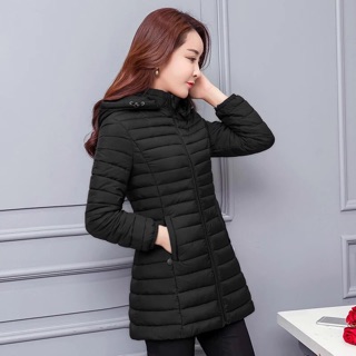 Áo phao nhăn dáng lỡ hàng QCCC