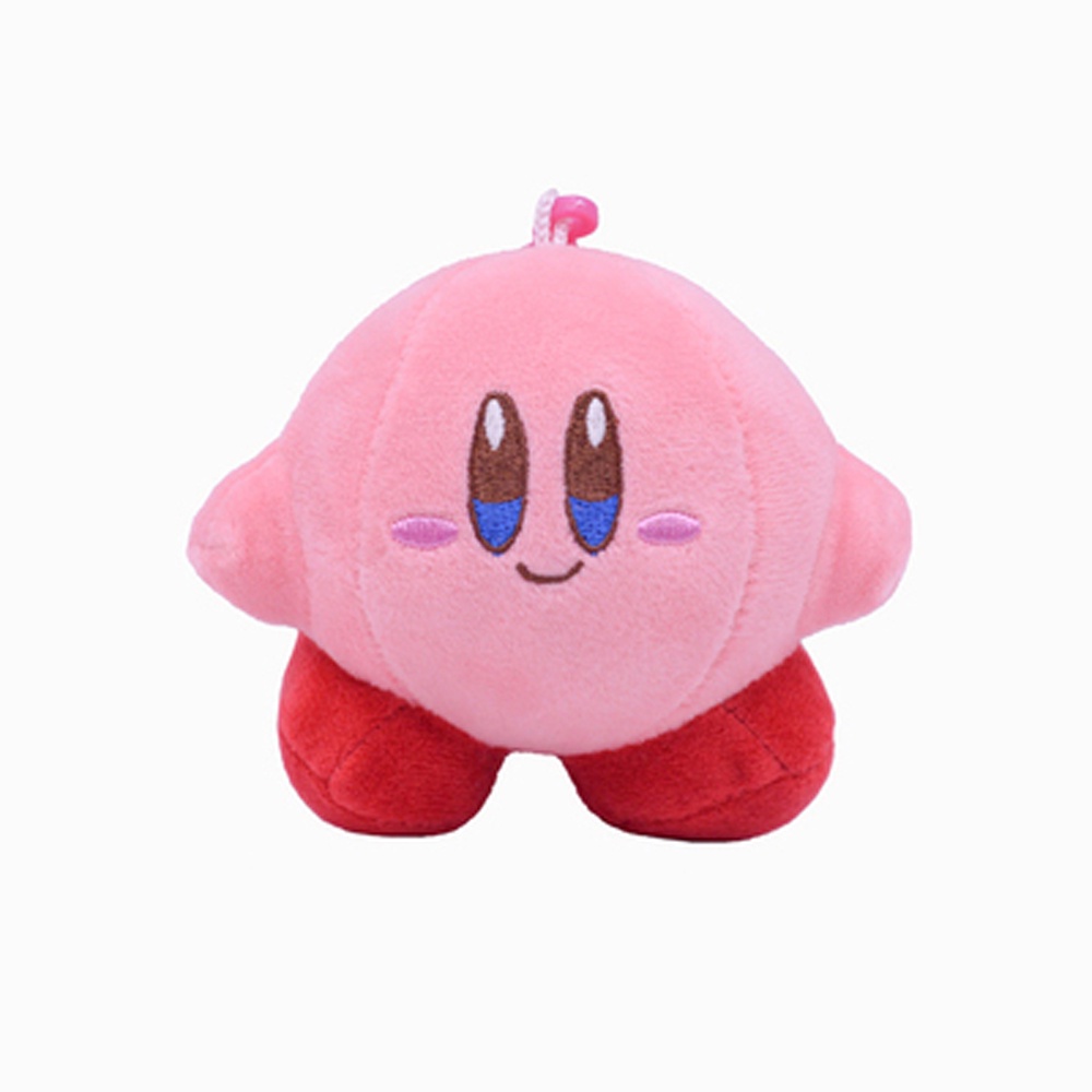 Móc khóa hình thú nhồi bông Kirby mềm mại 10cm
