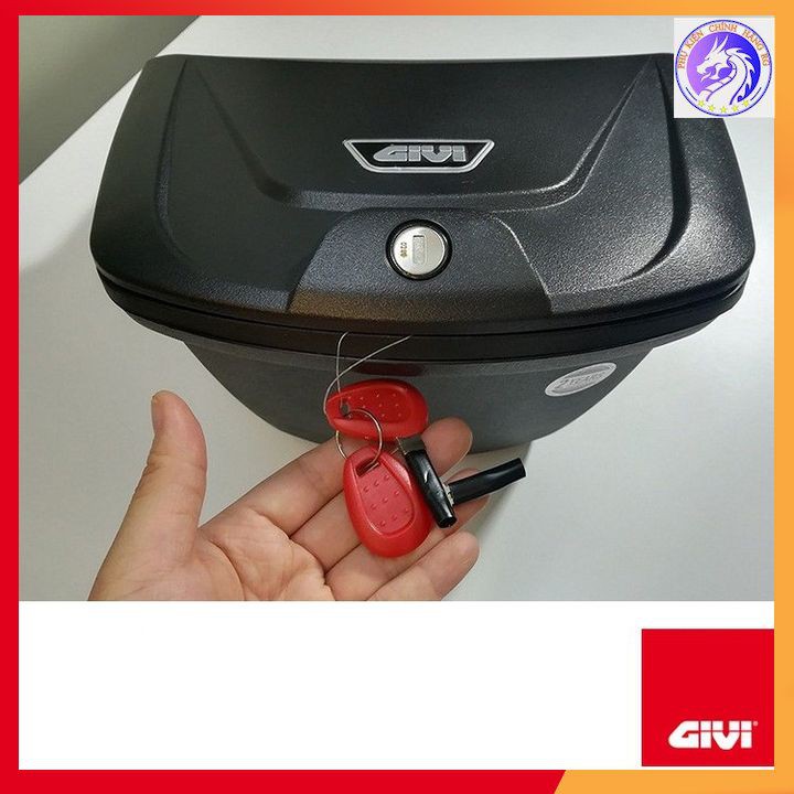 Thùng Giữa Xe Côn Tay Xe Moto GIVI G10N Thon Gọn 10 Lít Hàng Chính Hãng - Giá Chưa Kèm Pát Gắn