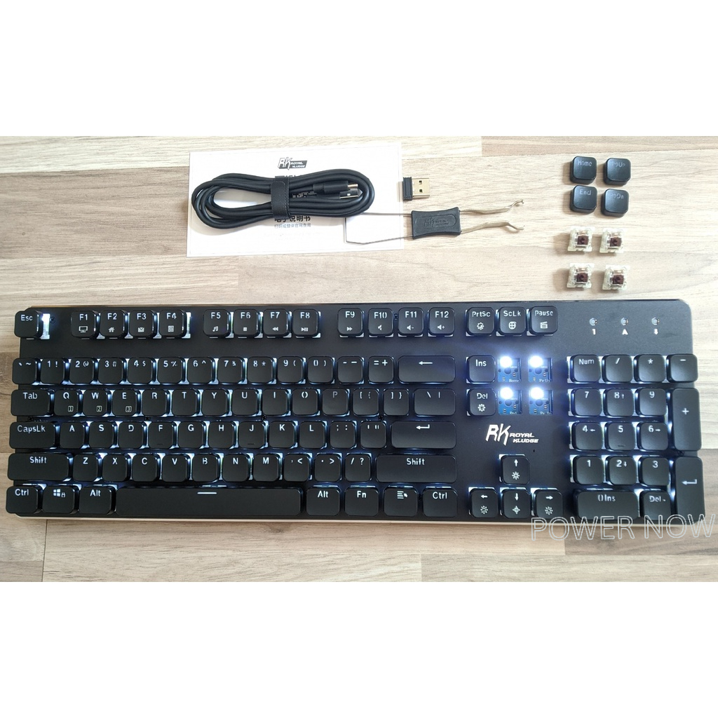 Bàn Phím Cơ Không Dây Full Size Hotswap RK Dragon Shield. Bluetooth 5.0/ Wifi/ Có Dây. Chính Hãng Royal Kludge
