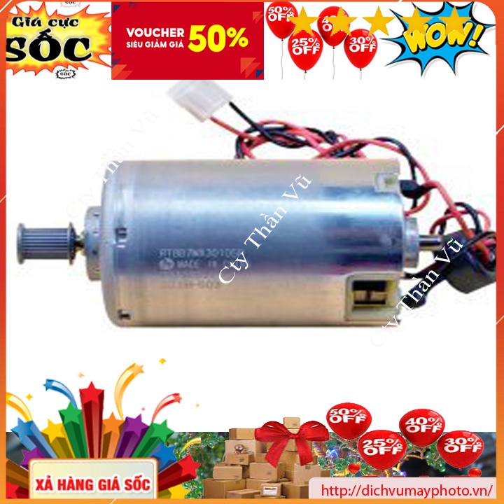 Motor chính máy in màu Epson R1800 R2400 1900 hàng bóc máy chuẩn bền đẹp bảo hành INECO