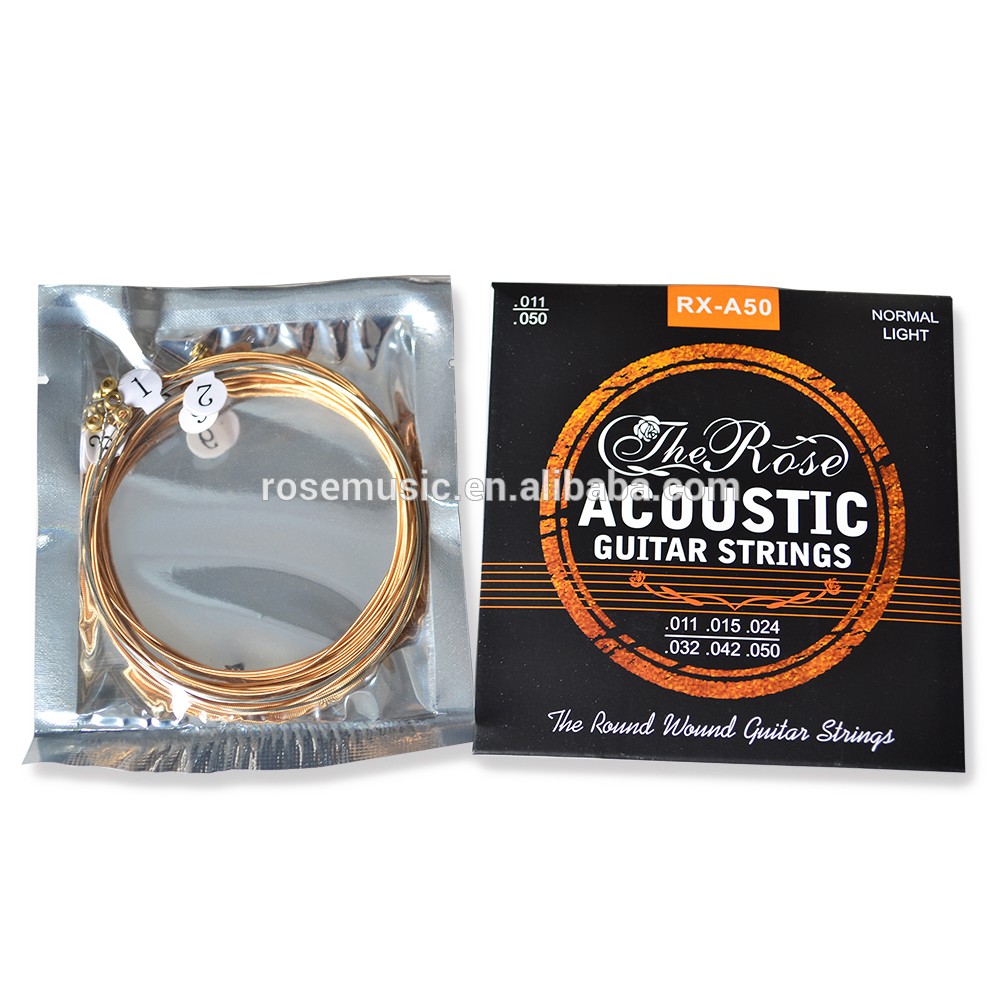 (Mua 3 BỘ TẶNG KÈM DỤNG CỤ QUAY DÂY ĐÀN) Dây đàn guitar acoustic Alice A206,Mua 2 bộ The Rose RX-A50 tặng quay dây