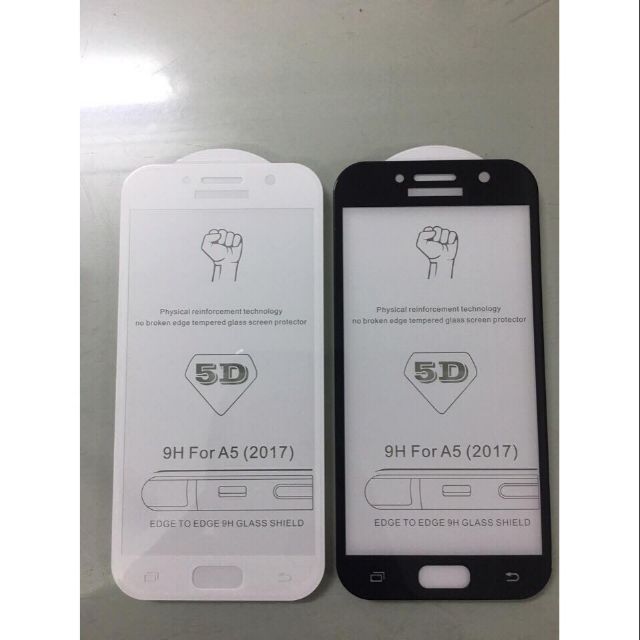 Kính 5D Xịn full màn A5 (2017)