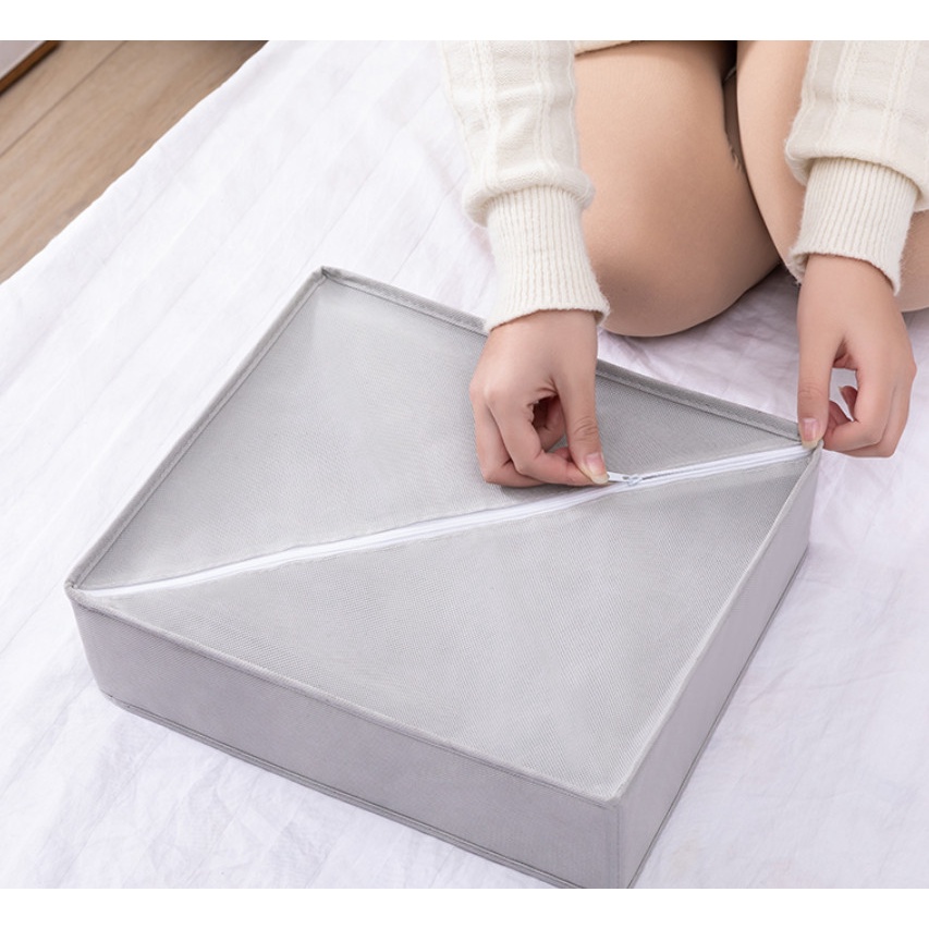 Hộp đựng đồ lót chia ngăn tủ gấp gọn tiện lợi
