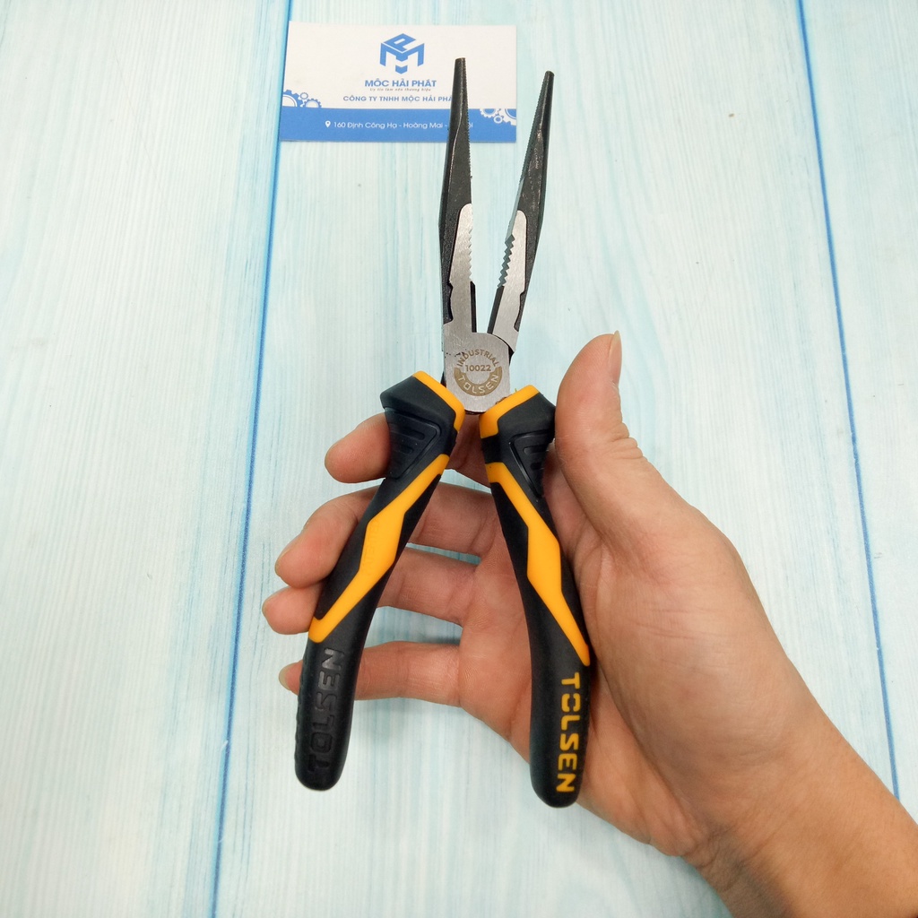 Kềm nhọn kìm nhọn, kìm công nghiệp Tolsen 10021 - 10022