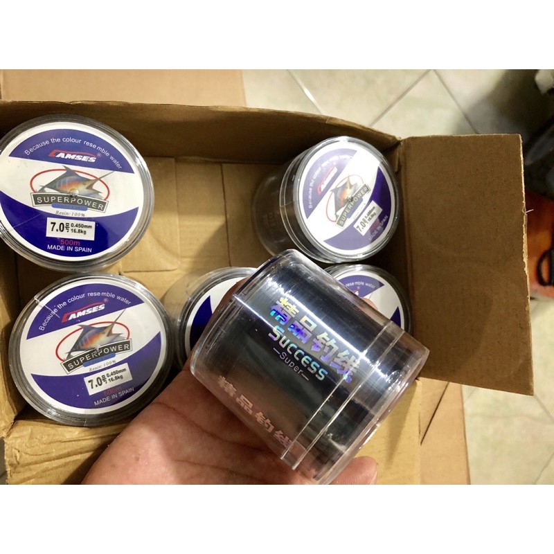 Cước câu cá tây ban nha 500m