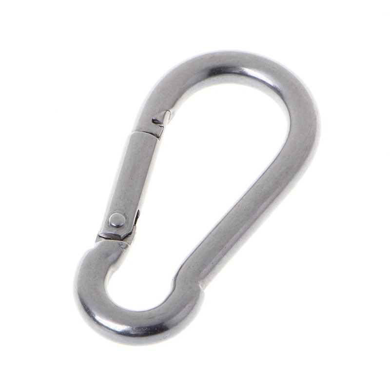 Móc khóa cài carabiner bằng thép không gỉ 304 tiện lợi | BigBuy360 - bigbuy360.vn