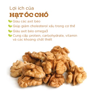 HẠT ÓC CHÓ NHẬP KHẨU - 500G
