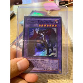 Lá bài thẻ bài Yugioh Elemental Hero Dark Neos - Super Rare - Tặng bọc bài nhựa bảo quản