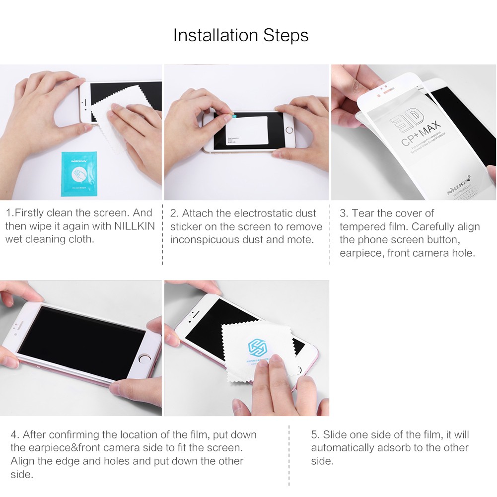 Kính cường lực NILLKIN 3D CP + MAX cho Iphone XS Max