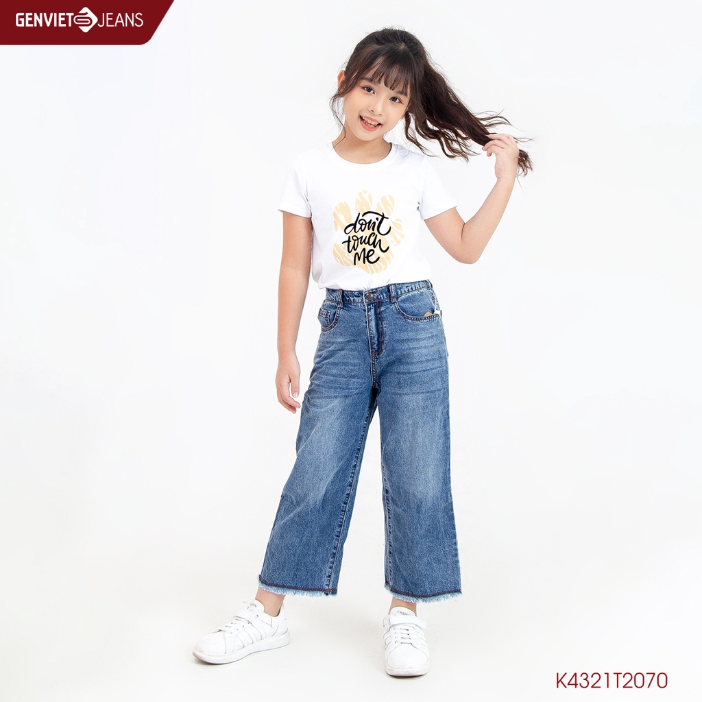Áo Thun Thời Trang Trẻ Em Genviet K4321T2070