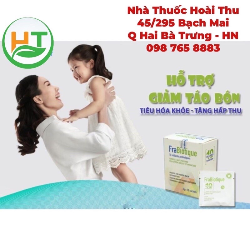Men vi sinh FraBiotique - Giảm rối loạn tiêu hóa,giúp cân bằng vi sinh đường ruột