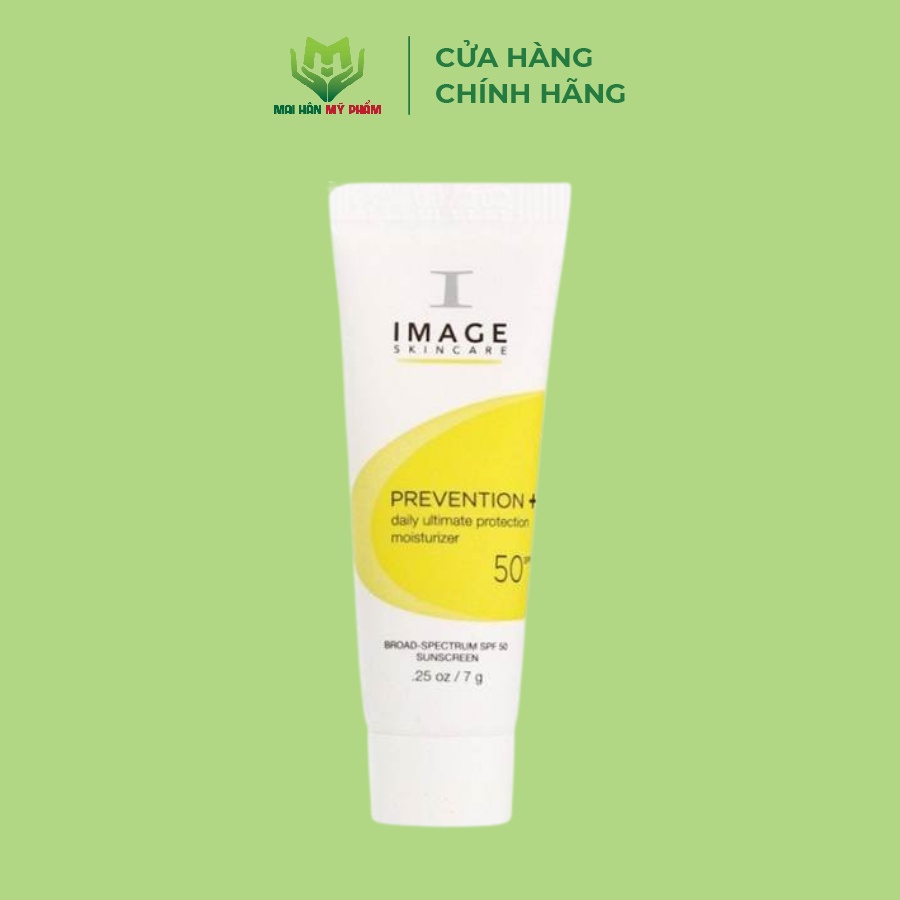 Kem chống nắng Image Skincare Prevention+ Daily Ultimate Protection Moisturizer SPF50+ cho da hỗn hợp 7g- MP Mai Hân