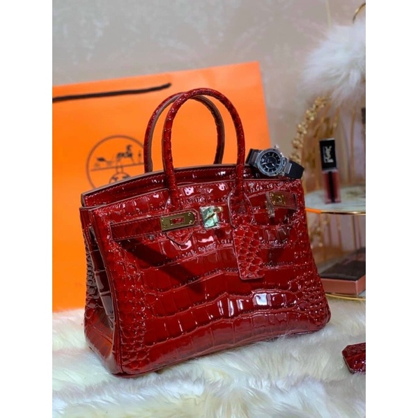 Túi quai xách công sở da bóng