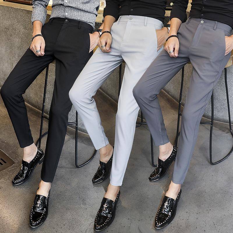 Quần âu nam ông côn Hàn Quốc chất vải Tuyết Mưa | BigBuy360 - bigbuy360.vn