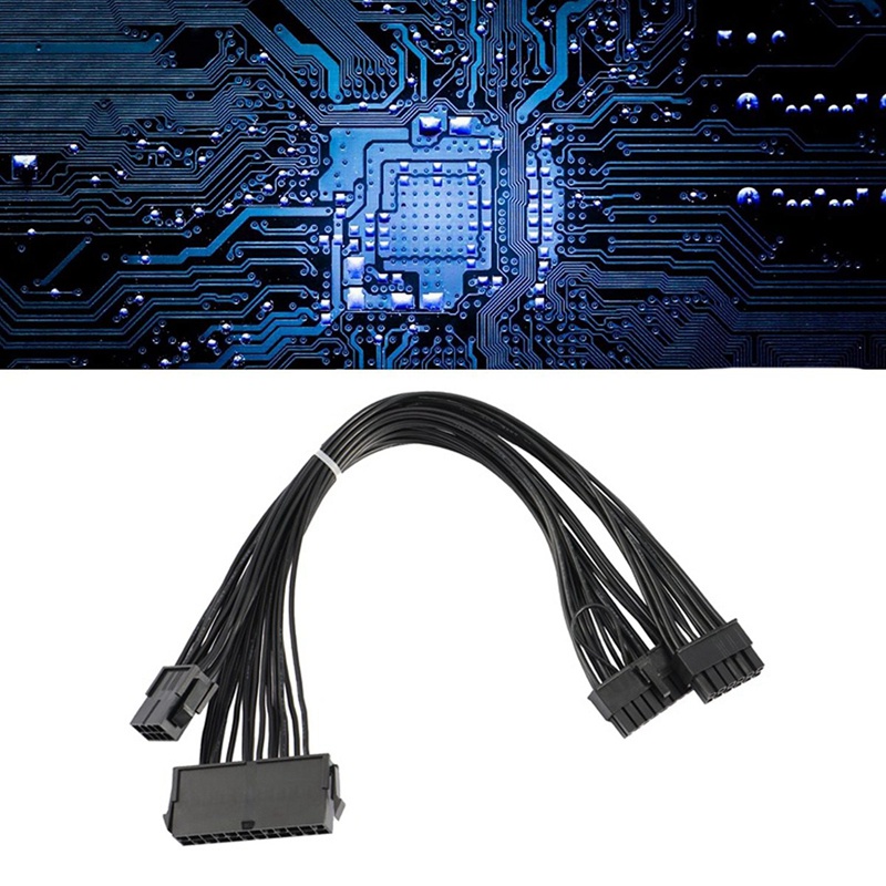 Dây Cáp Chuyển Đổi Nguồn Điện 24Pin Sang 18Pin Sang 12Pin Cho HP Z440 Z640