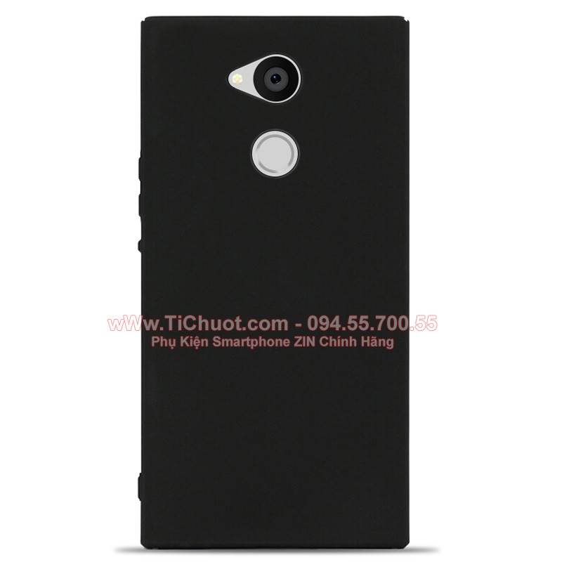 Ốp lưng Sony XA2 nhựa cứng màu phủ nhung mịn