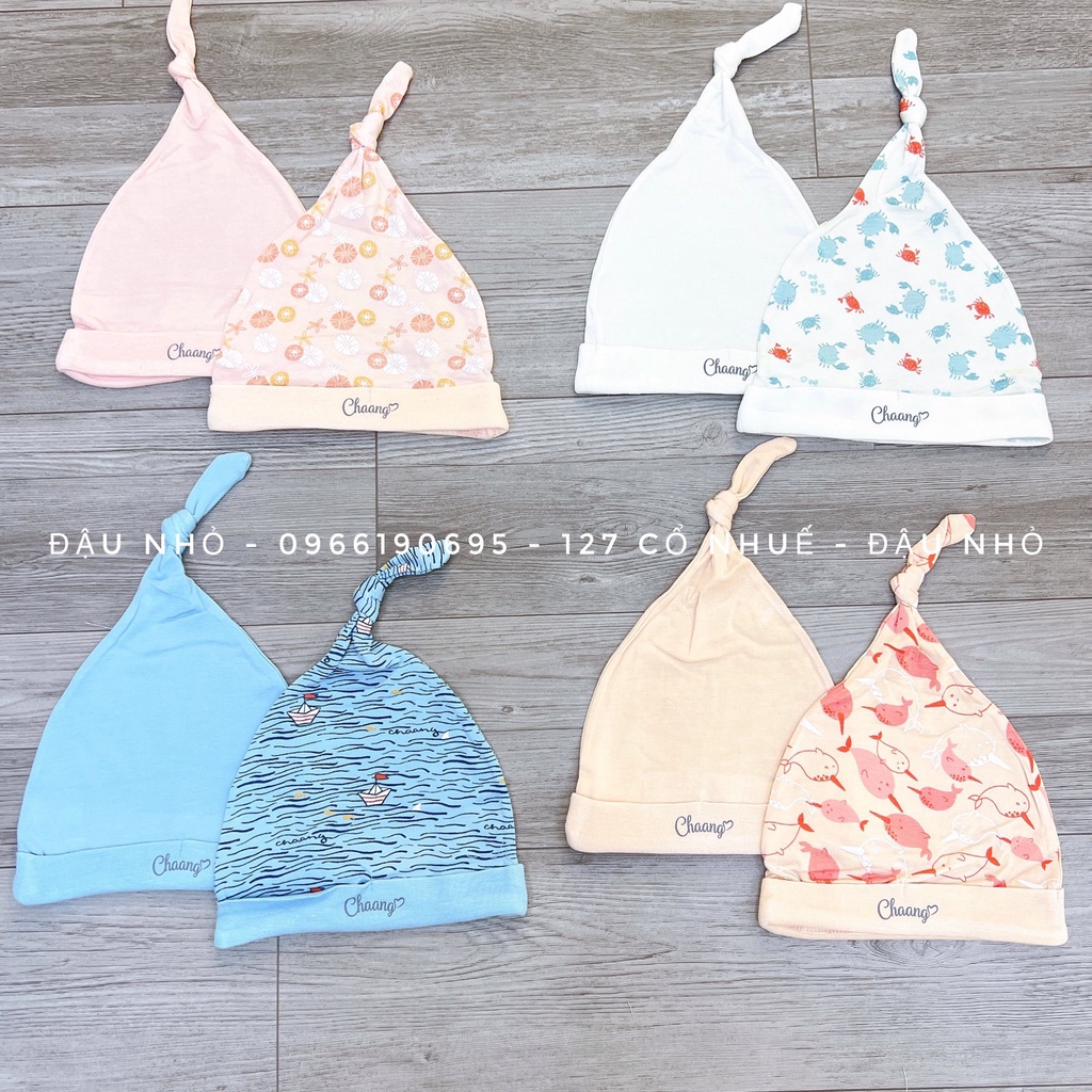 Set 2 mũ thóp sơ sinh cho trẻ