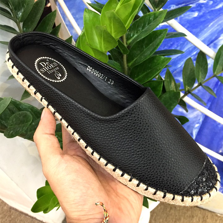 Dép sục nữ Thái Lan phiên bản Mules 4.4 chính hãng thương hiệu De'shoeshouse size 41