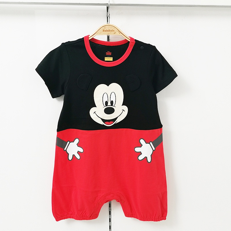 (0-3 tuổi) Bộ body bé trai hình Chuột Mickey của hãng BALABALA 20022112020190001