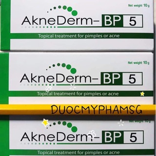 KEM GIẢM MỤN BPO (BENZOYL PEROXIDE 5%) - AKNEDERM