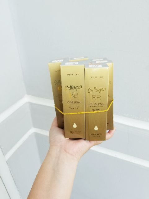 Kem nền Collagen che khuyết điểm và làm trắng da BB Mayfiece sản xuất tại Hàn Quốc.