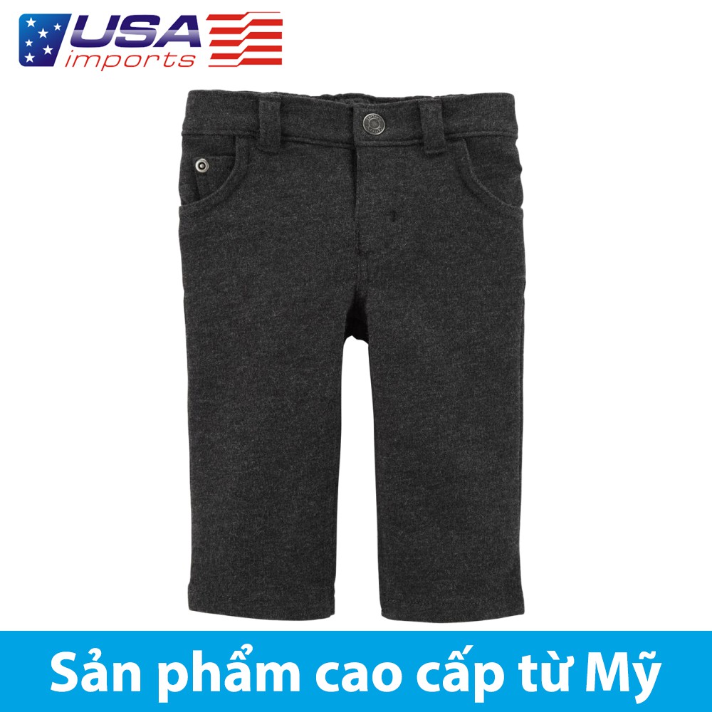 Quần french terry lưng thun Car-tờ Auth Từ Mỹ (127G787)