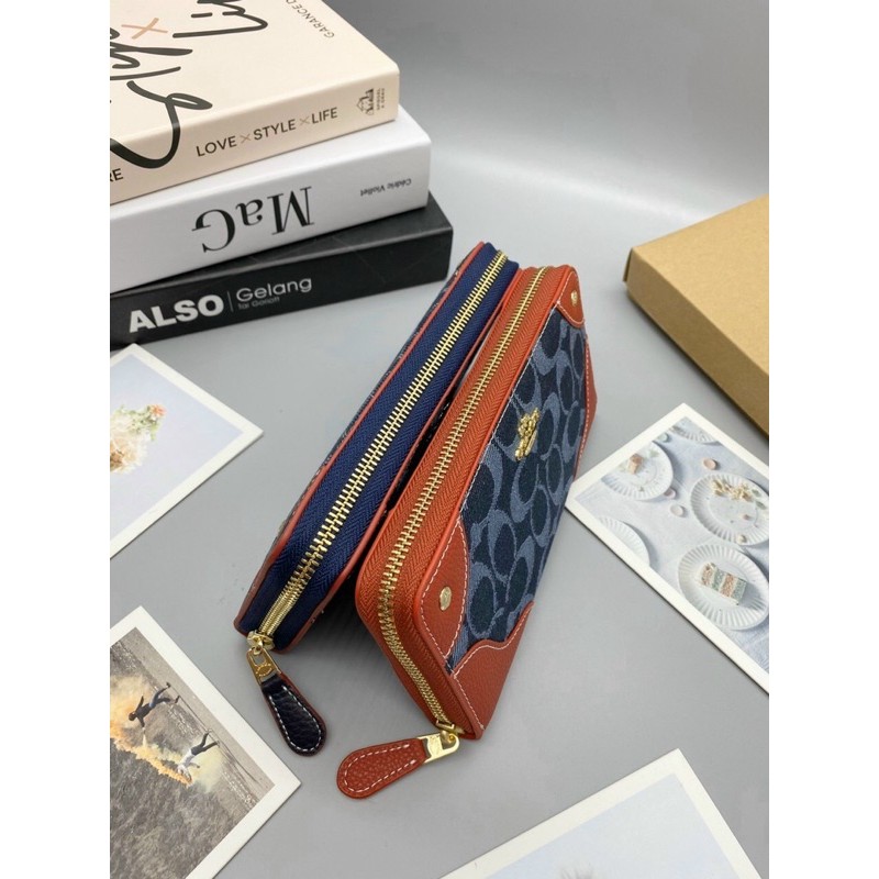 VÍ COACH DÀI HOẠ TIẾT F53780-53769