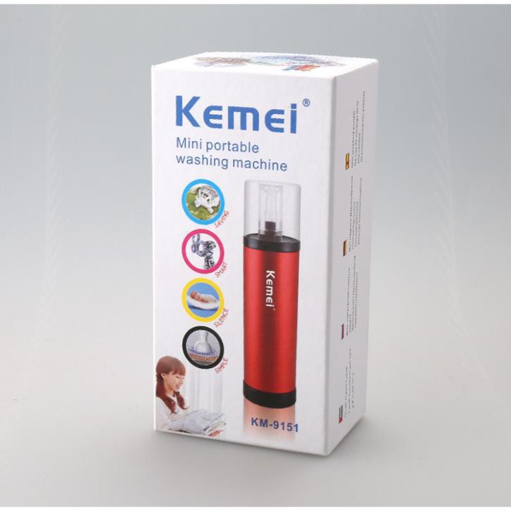 MÁY GIẶT MINI KEMEI 9151 GIẶT SẠCH MỌI VẾT BẨN TRÊN VẢI ĐỒ