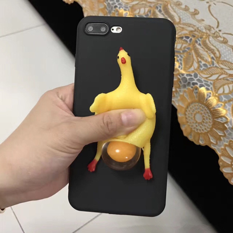 Ốp điện thoại họa tiết chú gà dễ thương cho iPhone 13 12 11 Pro Max Mini X XR XS Max 6 6S 7 8 Plus SE 2020