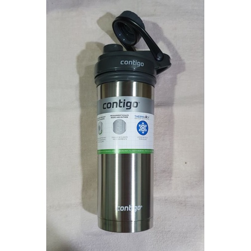 Bình inox cao cấp giữ LẠNH và nước ẤM Contigo ThermaLock USA 24oz - 709ml.
