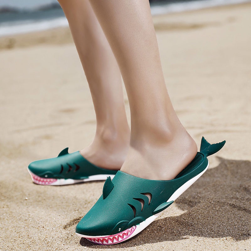 Dép Quai Ngang Chống Trượt In Họa Tiết Hoạt Hình Dễ Thương Thời Trang Cho Nam