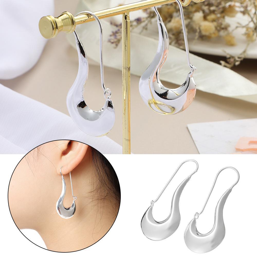 Bông Tai Dáng Dài Đính Đá Thời Trang Chất Lượng Cao