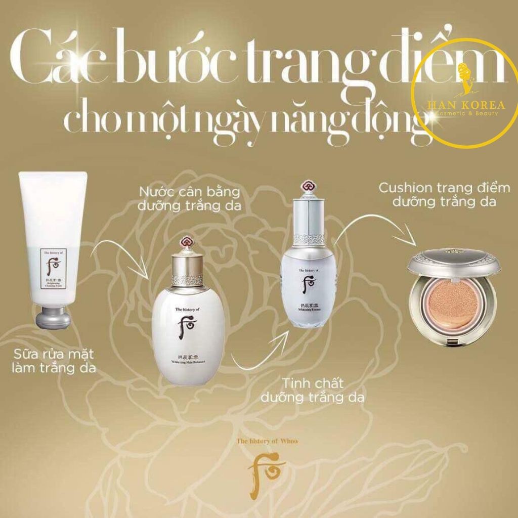 Tinh chất dưỡng trắng da WHOO cải thiện sạm nám, tàng nhang 1ml HÂN KOREA | BigBuy360 - bigbuy360.vn
