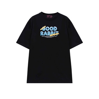[COD] Áo thun Unisex Bad Rabbit GOOD RABBIT đen