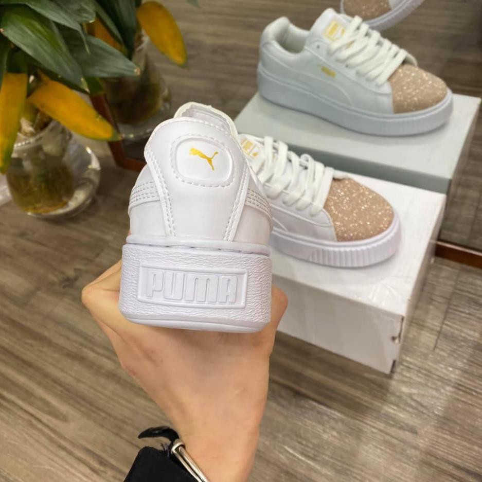 Xả Xả Siêu Hót ! Giày Puma Gold Vàng Nhũ Tặng Hộp  rẻ Nhất thị trương 2020 new 🍀 Xịn / hot ' /