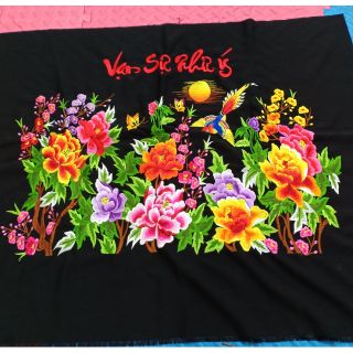 Tranh thêu sẵn vạn sự Như ý (hoa mẫu đơn)