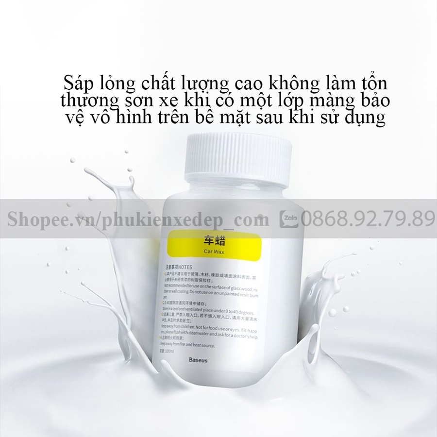 Bộ đánh bóng sơn, xử lý vết xước ⚡CỰC XỊN⚡ ô tô Baseus - Bộ dụng cụ chính hãng Baseus