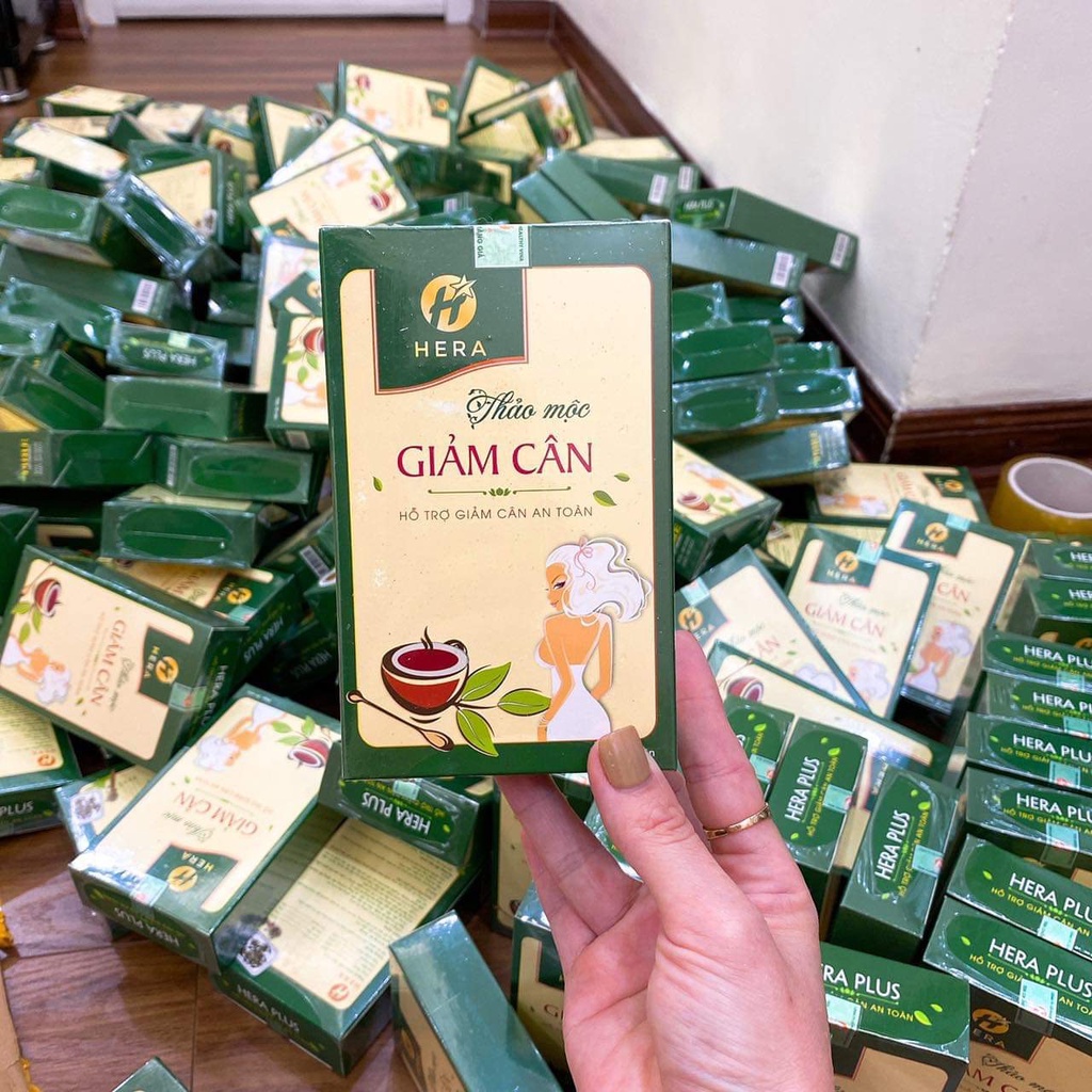 Giảm cân Hera Plus - Trà giảm cân nhanh, cấp tốc, an toàn, hiệu quả cho cả cơ địa khó giảm, mỡ lâu năm