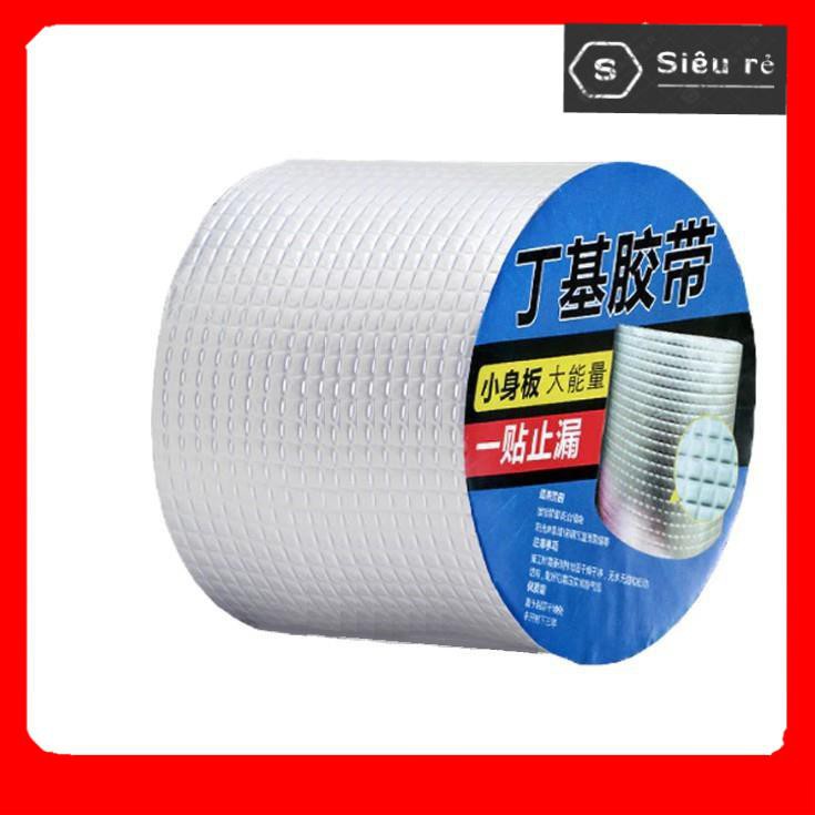 Băng keo siêu dính, siêu chống thấm cuộn ngang 10cm x 5m dài (MS4052)