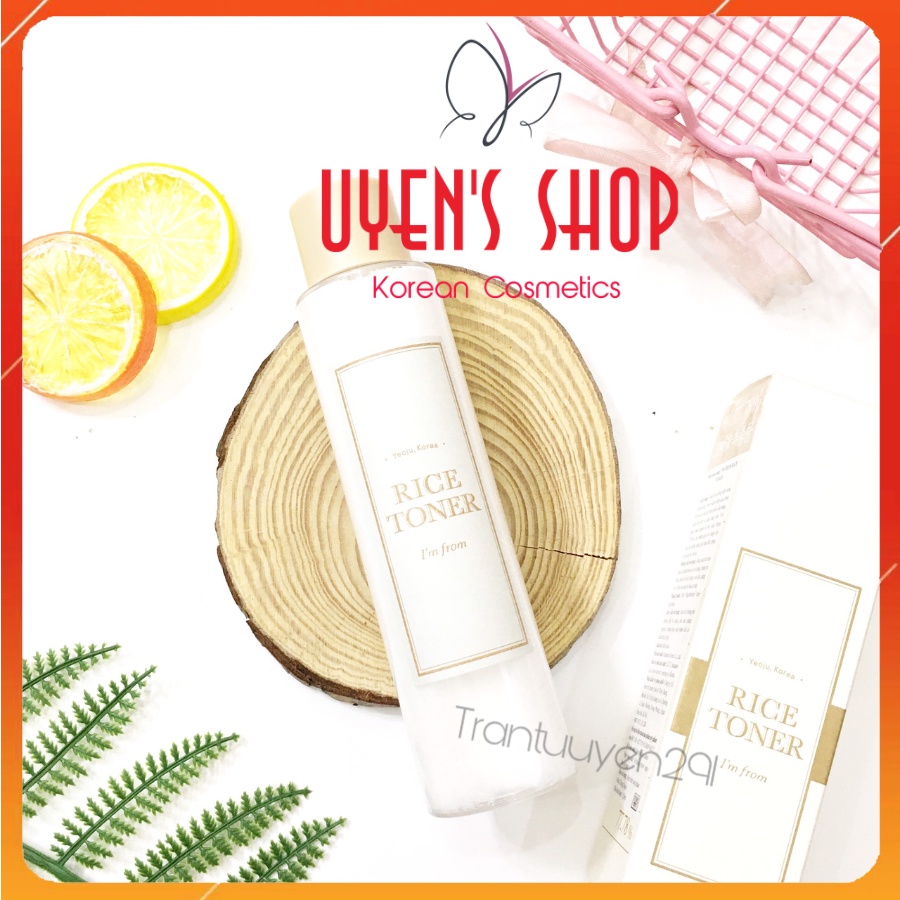 Nước Hoa Hồng Chiết Xuất từ Gạo I'm From Rice Toner