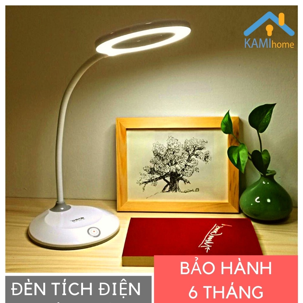Đèn học để bàn chống cận thị sạc tích điện loại Chuyên nghiệp Pin dung lượng lớn 2.200mAh led cảm ứng mã 6702