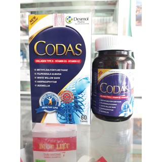 Viên bổ xương khớp CODAS hộp 60 viên