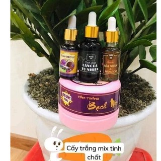 bộ bạch mộc cấy trắng (sét 4 món)