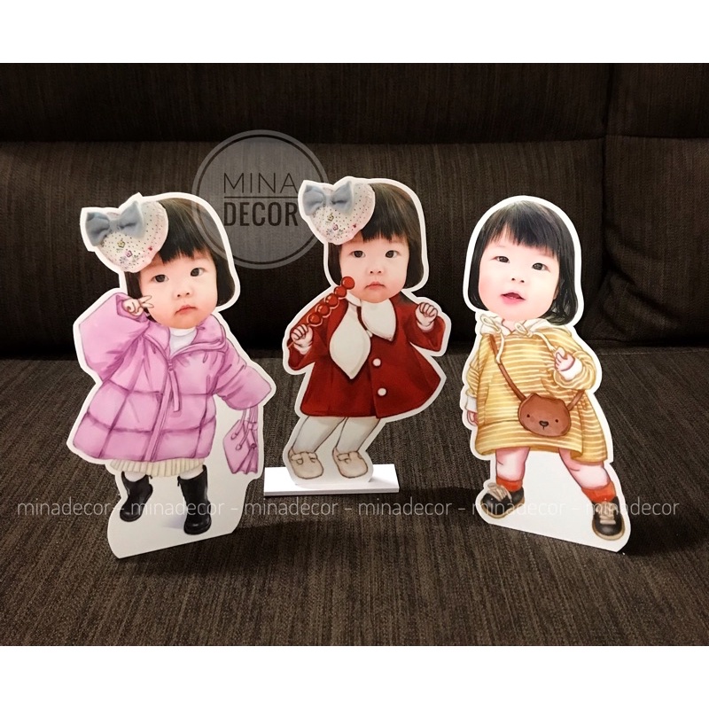 Hình Chibi Trang Trí Tiệc Sinh Nhật