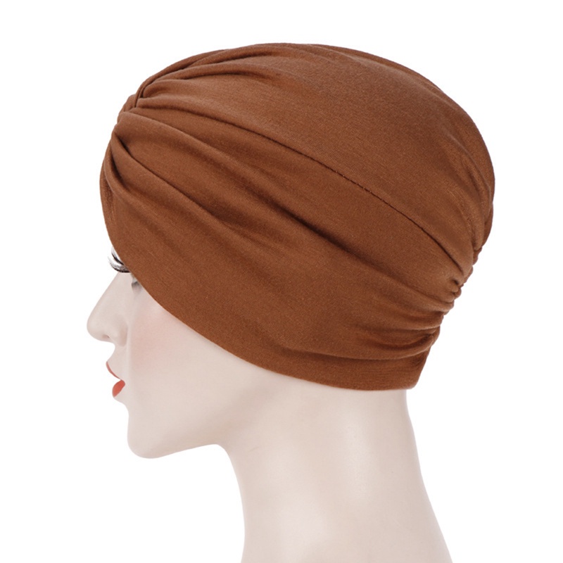 Mũ Turban Đan Chéo Phong Cách Hồi Giáo Thời Trang Cho Nữ