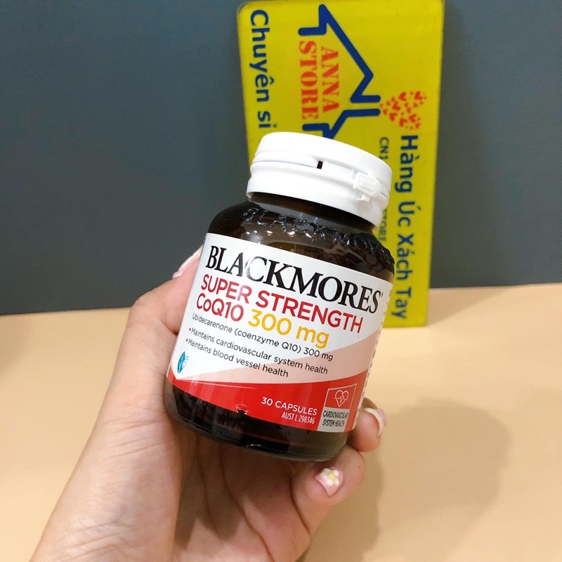 Viên Uống  Blackmores CoQ10 150mg & 300mg Úc Hỗ Trợ Sức Khoẻ Tim Mạch Chống Lão Hóa